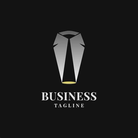 Premium Vector | Illustration abstract businessman boss logo design