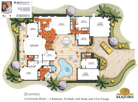 Cluster house, Floor plans, House design