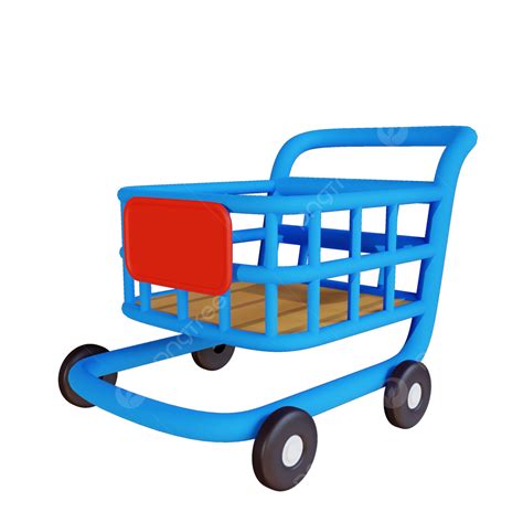 3d Shopping Cart Icon, 3d Icon, Shopping, Shopping Cart PNG Transparent ...