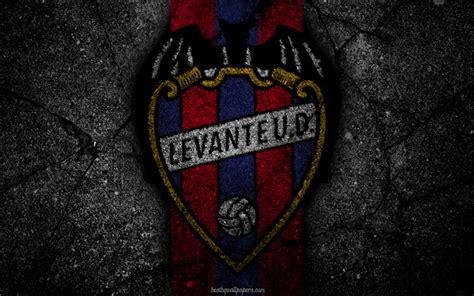 Download wallpapers Levante, logo, art, La Liga, soccer, football club ...