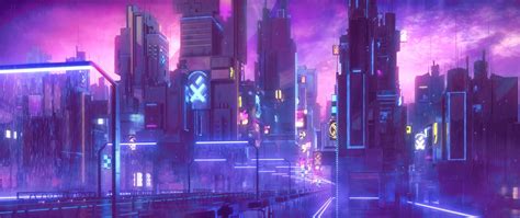 Wallpaper : cyberpunk, neon 2560x1080 - JesseTR - 1197780 - HD Wallpapers - WallHere