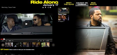 Ride Along Movie Website – Technica Creative