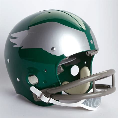 Riddell Philadelphia Eagles Green 1959-1969 Throwback Suspension Full-Size Helmet - NFLShop.com