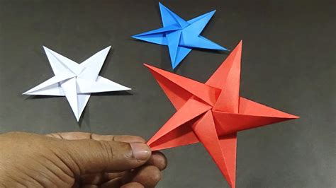 How To Make 5 Pointed Origami Stars - Easy And Simple ...