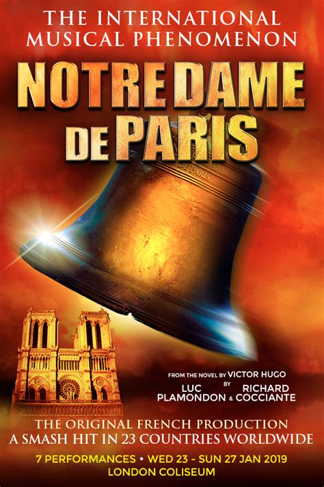 Musical Theatre News: Notre Dame de Paris musical announces 7 ...