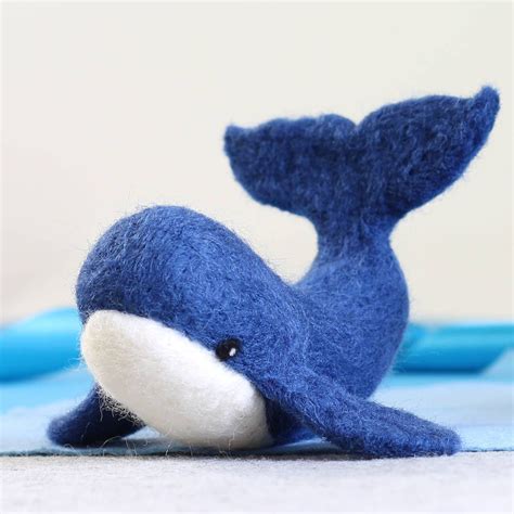 Whale Needle Felting Craft Kit | Needle felting kits, Needle felting projects, Needle felting ...