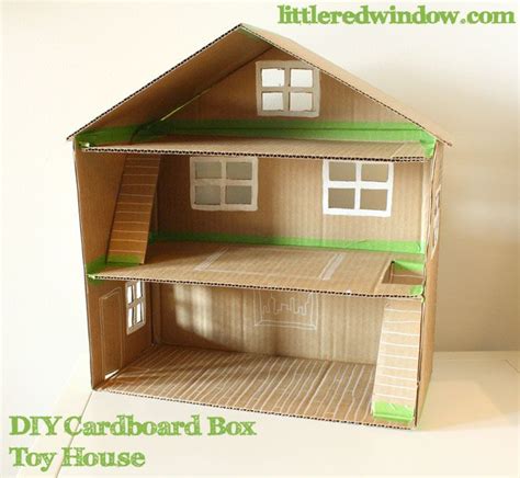 25+ best ideas about Cardboard dollhouse on Pinterest | Cardboard kids house, Doll house people ...