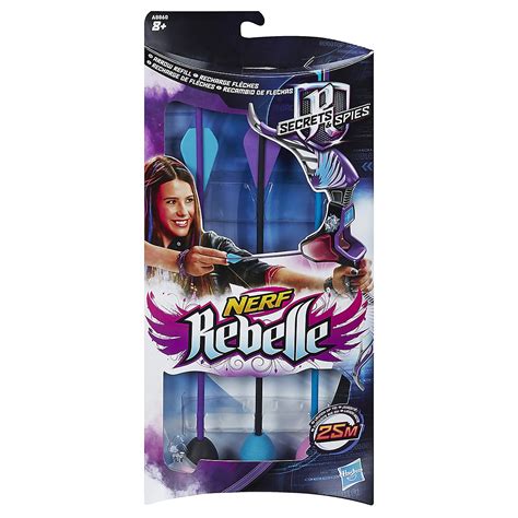 NERF Rebelle Secrets and Spies Arrow Refill Pack - 3 arrows - Blaster-Time