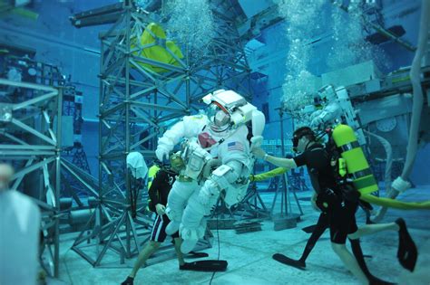 Astronaut Training Underwater