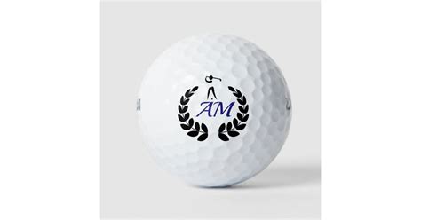 Custom Logo Personalised Golf Balls | Zazzle.com