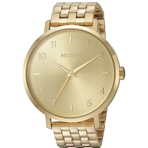 Best reviews of 😀 Nixon 👩 Women's Classic Gold Dial ⌚ Watch 🛒 | Nixon ...