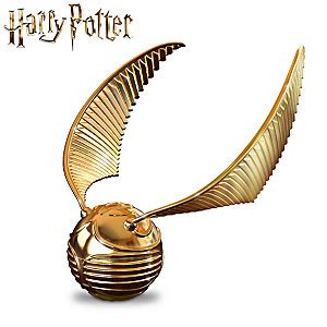 Exciting HARRY POTTER Golden Snitch Music Box Opens To Reveal Horcrux ...