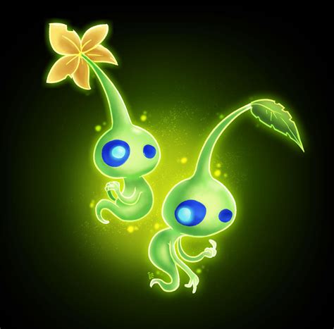 Pikmin 4 : Glow Pikmin by FrancoisL-Artblog on DeviantArt