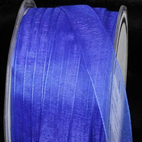 Royal Blue Solid Craft Ribbon 0.25" x 200 Yards | Christmas Central