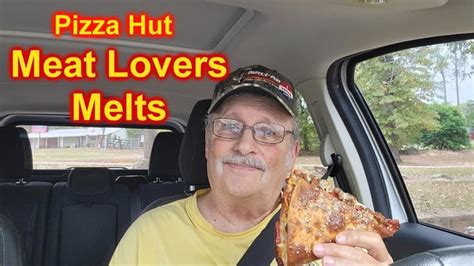 Pizza Hut Meat Lovers Melts Taste Test Good or Not Rating | Pizza hut, Meat lovers, Taste testing