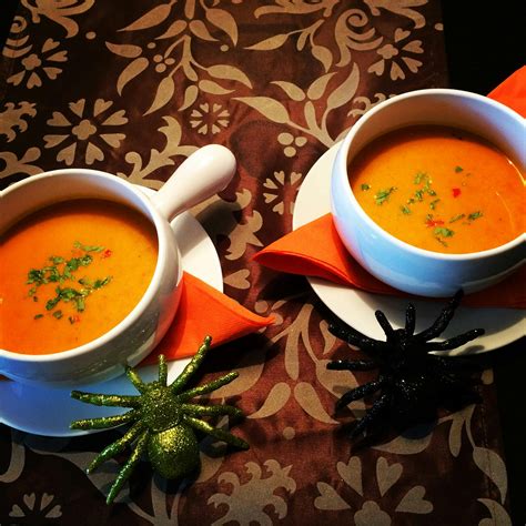 Free stock photo of halloween, pumpkin soup