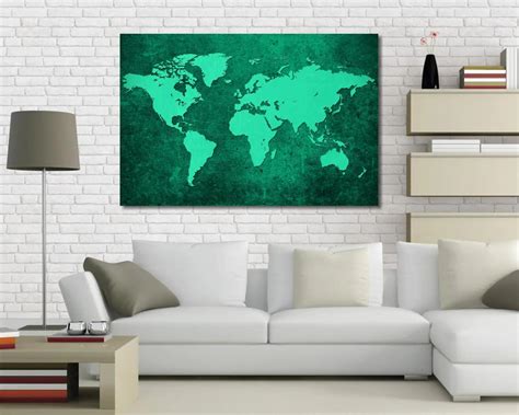 Cool World Map Wall Art Pink Parade World Map With Ma - vrogue.co
