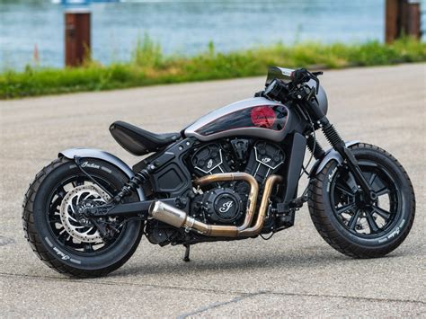 WUNDERKIND-Custom: „Indian Scout Bobber Newchurch THREE“ › Motorcycles ...