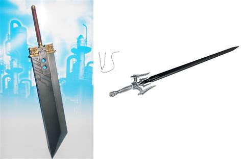 BusterSword Vs Backbiter Which Looks Better? by ZzSammyP94zZ on DeviantArt