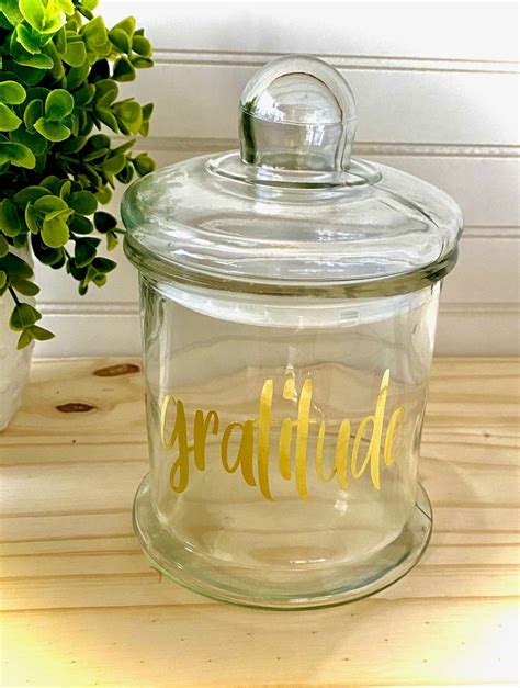 Gratitude Jar - Etsy