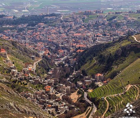 Beautiful Zahlé in Békaa Lebanon | Liban, Paysage, Village