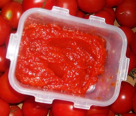 Concentrated tomato paste - A Thermomix recipe