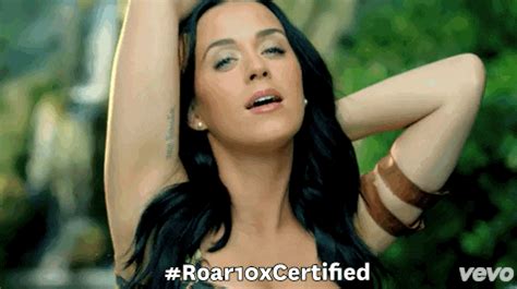 Katy Perry Roar GIF by Vevo - Find & Share on GIPHY