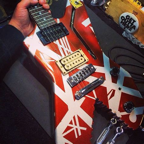 Eddie Van Halen Ibanez Shark Destroyer | Van halen, Wolfgang van halen ...