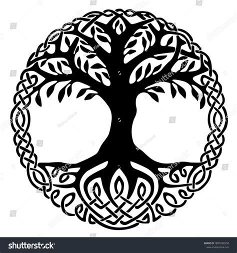 777 Tree Of Life Yggdrasil Images, Stock Photos & Vectors | Shutterstock