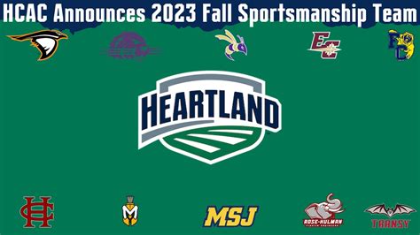 Anderson Receives Six HCAC Sportsmanship Award Winners for Fall 2023 ...