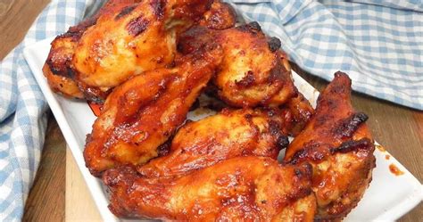 Air Fryer BBQ Chicken Drummies | Punchfork