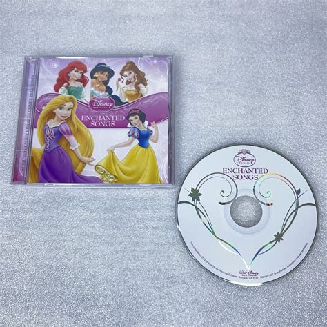 Disney Princess Enchanted Songs (CD, 2014) Beauty Ariel Jasmine Snow ...