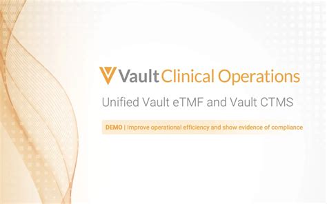 Veeva Vault Clinical Operations Suite | Veeva