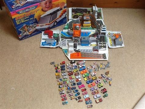 1991 Micro Machines Super Van City Foldout Playset & 84 Vehicles Boxed | #1777239117