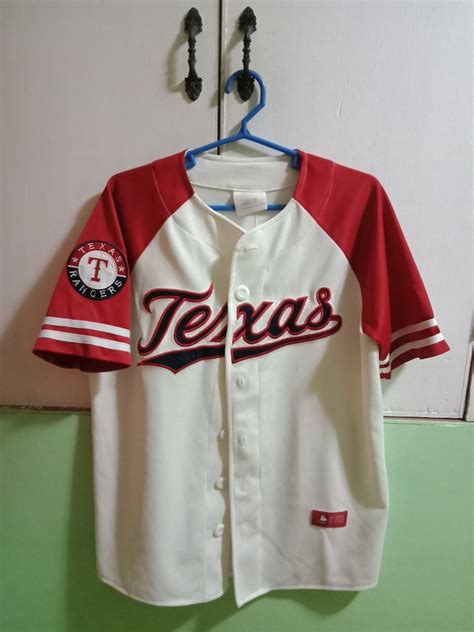 TEXAS BASEBALL JERSEY, Men's Fashion, Tops & Sets, Tshirts & Polo ...