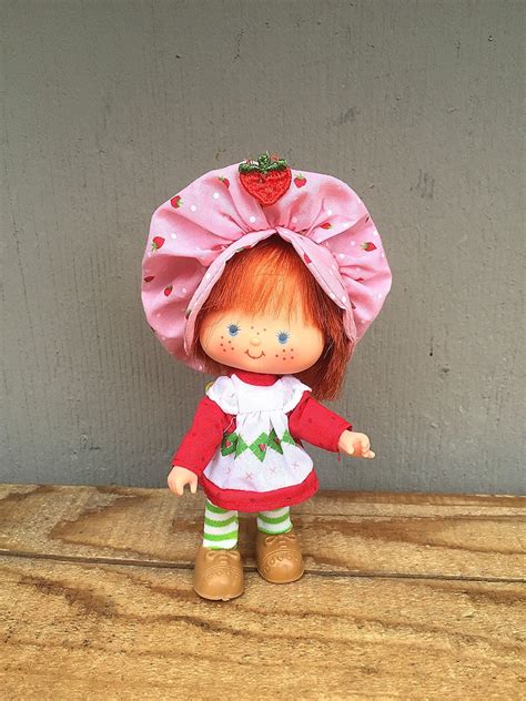 Strawberry Shortcake Doll Vintage 1980s Strawberry Shortcake