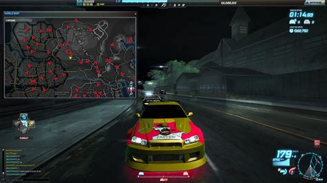 NFSMods - NFS World: MW/Carbon map