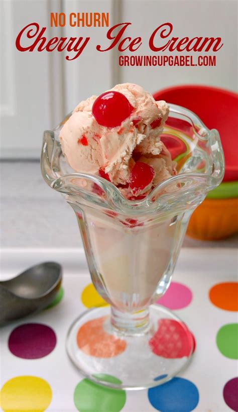 Easy Cherry Ice Cream Recipe