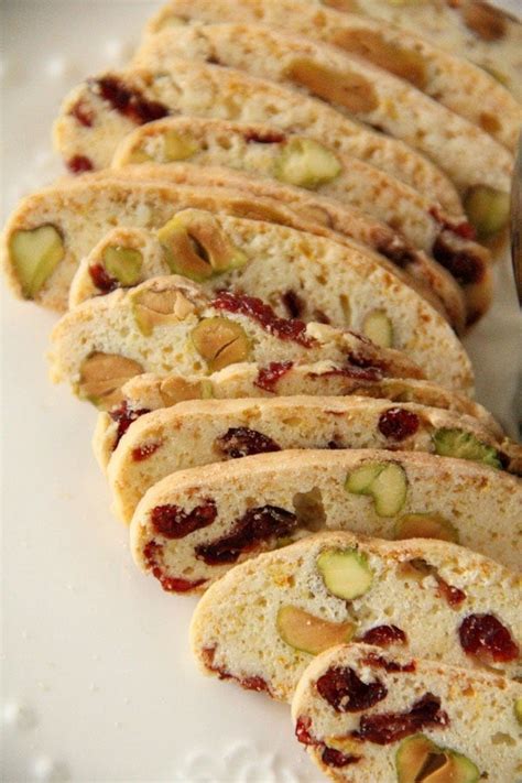 Cranberry and Pistachio Biscotti | Easy Delicious Recipes