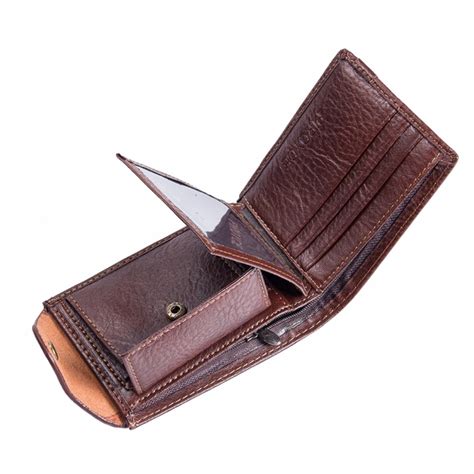 Unique Multi-functional Small Pocket Zipper Wallets for Men