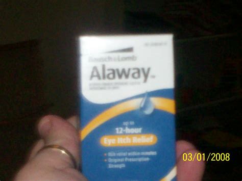 Free Bausch & Lomb Alaway Antihistamine Eye Drops sample