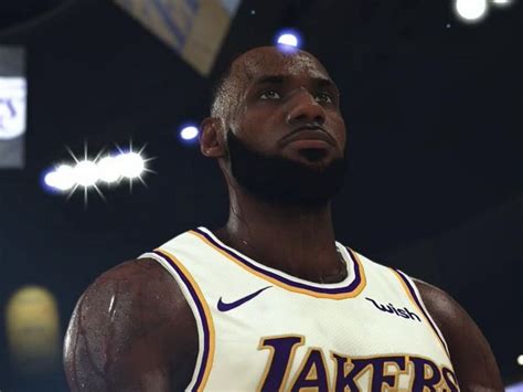 What have LeBron James' NBA 2K ratings been over the years?