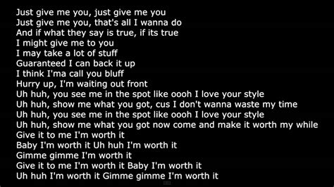 Iam worth it song - bopqesenior