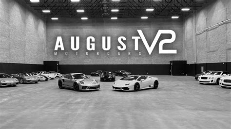 August Motorcars V2 - A Car Dealership Unlike Any Other! - YouTube