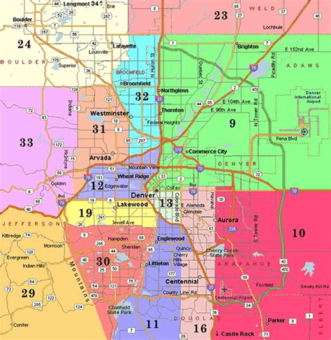 Denver Metro Map | Area 10 - Colorado