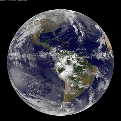 Satellite View of Earth on 11.11.11 | NOAA's GOES-13 satelli… | Flickr