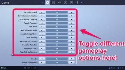 Fortnite | Controls & Settings for Switch - GameWith