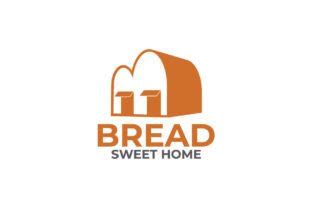 Bread Bakery Shop Logo Design Graphic by dimensi design · Creative Fabrica