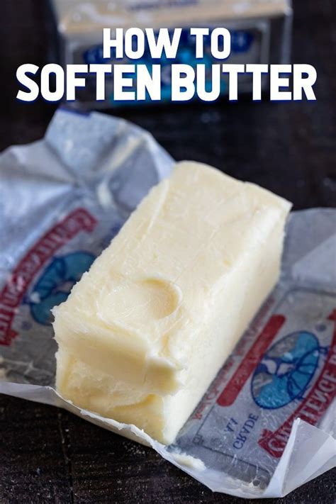 How to Soften Butter - Crazy for Crust | Soften butter, Baking secrets, Dessert recipes easy