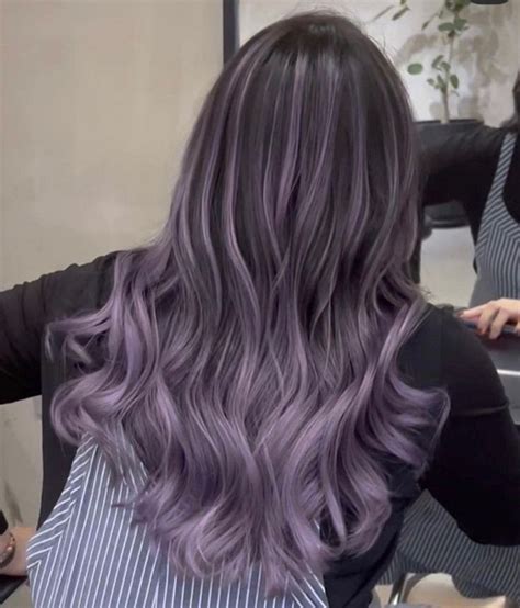 Colorful hair in 2023 | Hair color for black hair, Light purple hair, Lavender hair